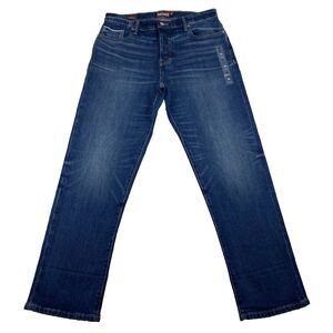 Lucky Legend Selvedge Jeans Womens 12/31 90s Loose High Rise Crop Stretch Denim